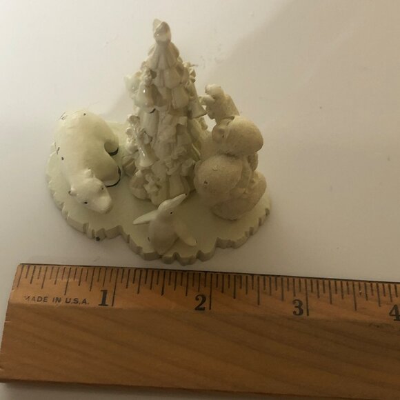 Lift Me Higher I Cant Reach Set Of 5 Figurine Snowbabies Vintage Christmas - Picture 4 of 8